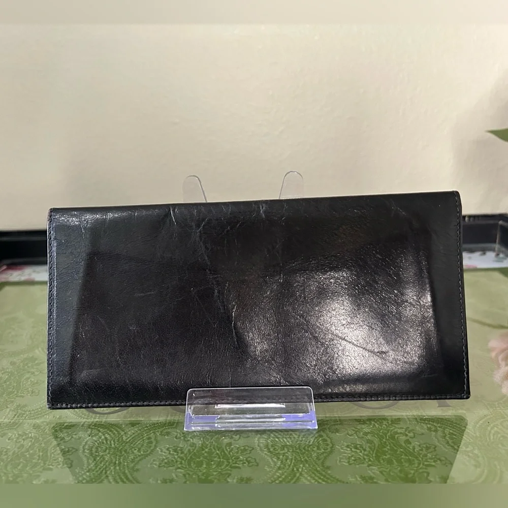 Father’s Day Valentino Black Bifold Long Wallet